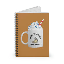 Load image into Gallery viewer, I Feel the Need for Speed, Spiral Lined Notebook