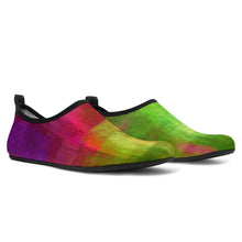 Load image into Gallery viewer, Green Abstract - Aqua Shoes