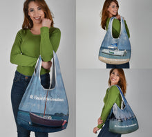 Load image into Gallery viewer, St. Vincent and the Grenadines Grocery Bags (3 pack) Local Water Vessels