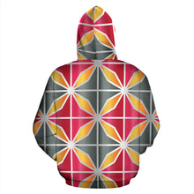 Load image into Gallery viewer, Hoodie - Pink, Orange and Grey