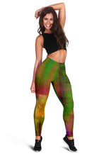 Load image into Gallery viewer, Women's Leggings - Abstract Green