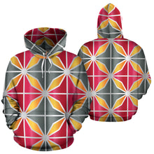 Load image into Gallery viewer, Hoodie - Pink, Orange and Grey