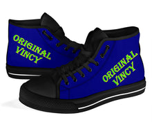 Load image into Gallery viewer, High Top Original Vincy Shoe - Blue