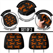 Load image into Gallery viewer, Headrest Covers - Prancing Horses
