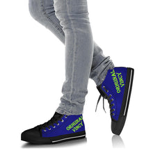 Load image into Gallery viewer, High Top Original Vincy Shoe - Blue