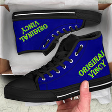 Load image into Gallery viewer, High Top Original Vincy Shoe - Blue