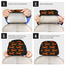 Load image into Gallery viewer, Headrest Covers - Prancing Horses
