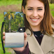 Load image into Gallery viewer, Wallet Phone Case - Palm Island Beach
