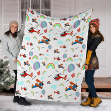 Load image into Gallery viewer, Premium Blanket - Aircraft