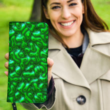 Load image into Gallery viewer, Clutch Purse - Green Marble