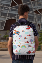 Load image into Gallery viewer, School Backpack - Aircraft