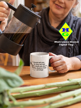 Load image into Gallery viewer, Kiss My Ass Sarcastic White Glossy Mug (Left hand)