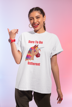 Load image into Gallery viewer, Dare To Be Different - Short-sleeve unisex t-shirt