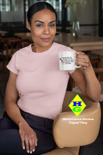 Load image into Gallery viewer, Kiss My Ass Sarcastic White Glossy Mug (Left hand)