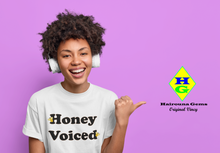 Load image into Gallery viewer, Honey Voiced Unisex t-shirt (b)