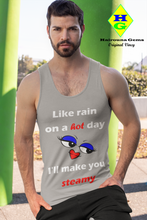 Load image into Gallery viewer, Steamy Unisex Tank Top (D)