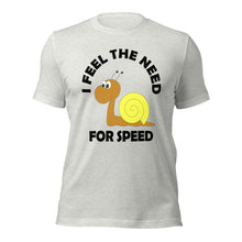 Load image into Gallery viewer, Snail's Need For Speed Unisex t-shirt