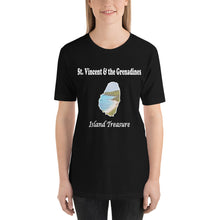 Load image into Gallery viewer, St. Vincent and the Grenadines Unisex t-shirt - Island Treasure (w)