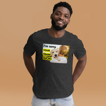 Load image into Gallery viewer, Your Team Sucks Unisex t-shirt