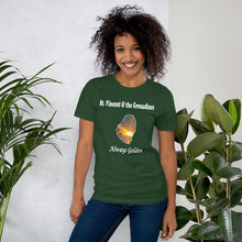Load image into Gallery viewer, St. Vincent and the Grenadines Unisex t-shirt Always Golden (w)