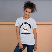 Load image into Gallery viewer, Bunny's Need For Speed Unisex t-shirt