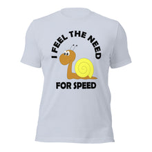 Load image into Gallery viewer, Snail's Need For Speed Unisex t-shirt