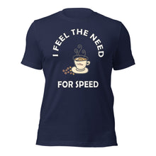 Load image into Gallery viewer, Feel the Need For Speed Unisex t-shirt (D)