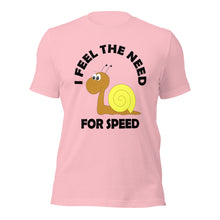 Load image into Gallery viewer, Snail's Need For Speed Unisex t-shirt