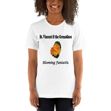 Load image into Gallery viewer, St. Vincent and the Grenadines Unisex t-shirt - Blooming Fantastic (b)