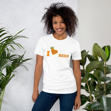 Load image into Gallery viewer, I Love Bees Unisex t-shirt
