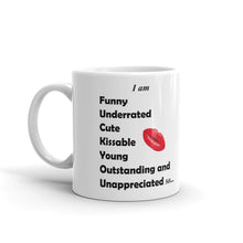Load image into Gallery viewer, High Self Esteem White glossy mug (Right)