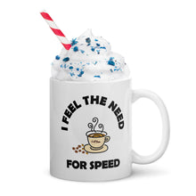 Load image into Gallery viewer, Need For Speed, White glossy coffee mug
