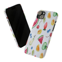 Load image into Gallery viewer, Melon Berry iPhone Slim Phone Cases
