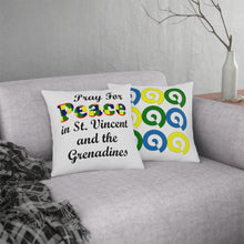 Load image into Gallery viewer, Pray For Peace in St. Vincent and the Grenadines Waterproof Pillow
