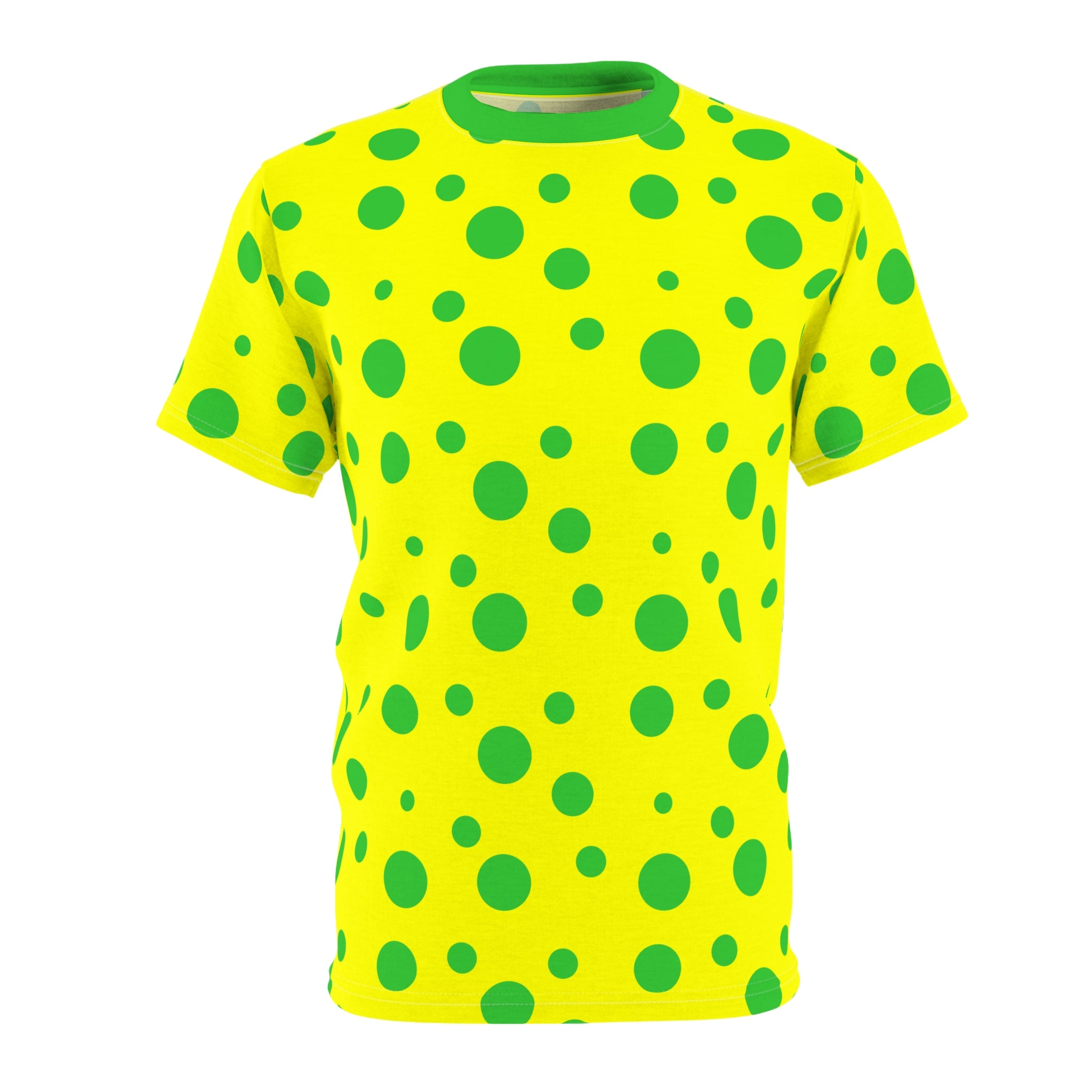 Green Spotted Yellow Unisex Tee