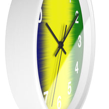 Load image into Gallery viewer, National Colors St. Vincent and the Grenadines Wall Clock
