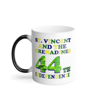 Load image into Gallery viewer, St. Vincent and the Grenadines 44th independence color changing mug
