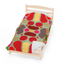 Load image into Gallery viewer, Pebbles Velveteen Plush Blanket

