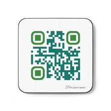 Load image into Gallery viewer, Single QR Code Hardboard Back 1 piece Coaster - Don&#39;t Give Up
