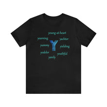 Load image into Gallery viewer, Y Alphabet letter t-shirt, Initial Letter Y, Optimistic, Mental Health, Self-empowerment, Monogram Unisex Jersey Short Sleeve Tee, Positive T-shirt, Empowering T-shirt, Uplifting Message T-shirt
