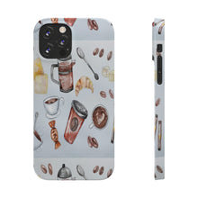 Load image into Gallery viewer, Coffee Lovers iPhone Slim Phone Cases
