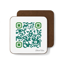 Load image into Gallery viewer, Single QR Code 1 piece Hardboard Back Coaster - Block Him On Everything
