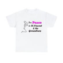 Load image into Gallery viewer, St. Vincent and the Grenadines Praying For Peace Unisex Heavy Cotton Tee
