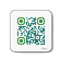 Load image into Gallery viewer, Single QR Code Hardboard Back 1 piece Coaster - Believe in Yourself
