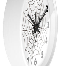 Load image into Gallery viewer, Spider in a Web Wall Clock
