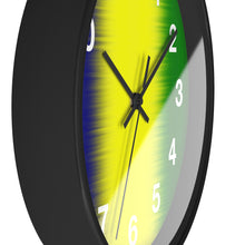 Load image into Gallery viewer, National Colors St. Vincent and the Grenadines Wall Clock
