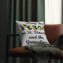 Load image into Gallery viewer, Pray For Peace in St. Vincent and the Grenadines Waterproof Pillow
