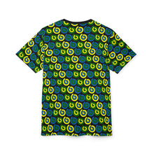 Load image into Gallery viewer, St. Vincent and the Grenadines Spiral Pattern T-Shirt – Black Unisex Tee – Vibrant National Colors For Men Women And Youth
