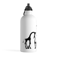 Load image into Gallery viewer, Stainless Steel Water Bottle - Thanks For Your Love Dad - Giraffe
