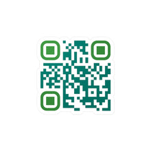 Load image into Gallery viewer, QR Code Waterproof Kiss-Cut Vinyl Decal/Sticker - Empathy is Free
